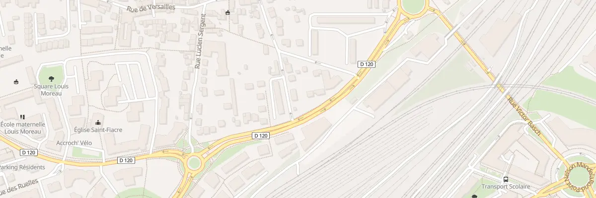 Plan du 10 Rue de la Bergerie à Massy