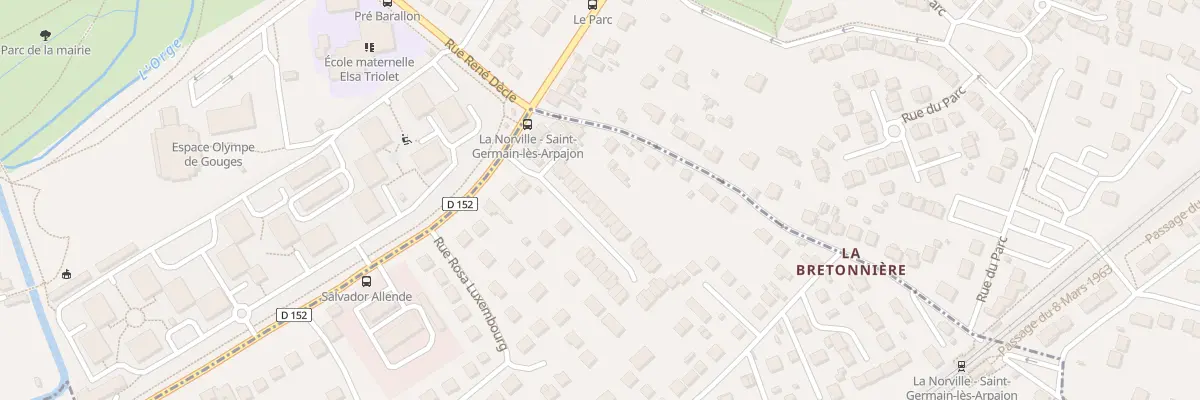Plan du 13 Rue du Gros Orme à La Norville