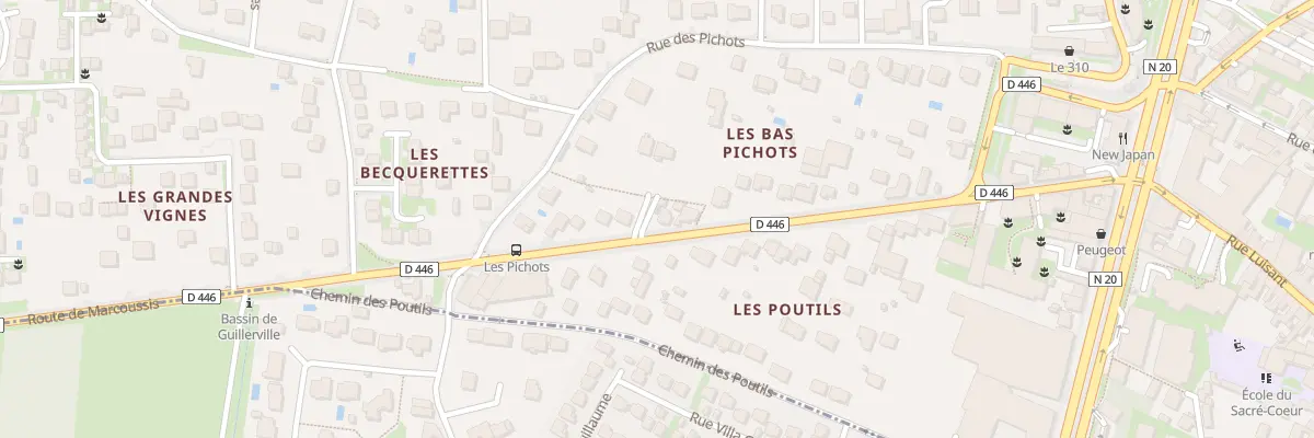Plan du 36 Rte de Marcoussis à Montlhéry