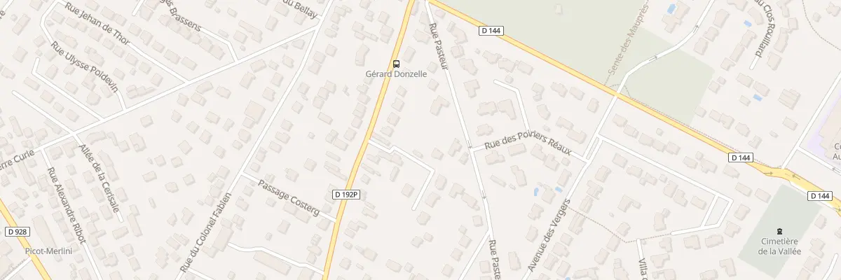 Plan du 61T Rue Pasteur à Saint-Prix