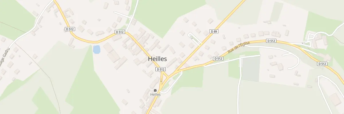 Plan du 26 Rue La Croix du Chene à Heilles