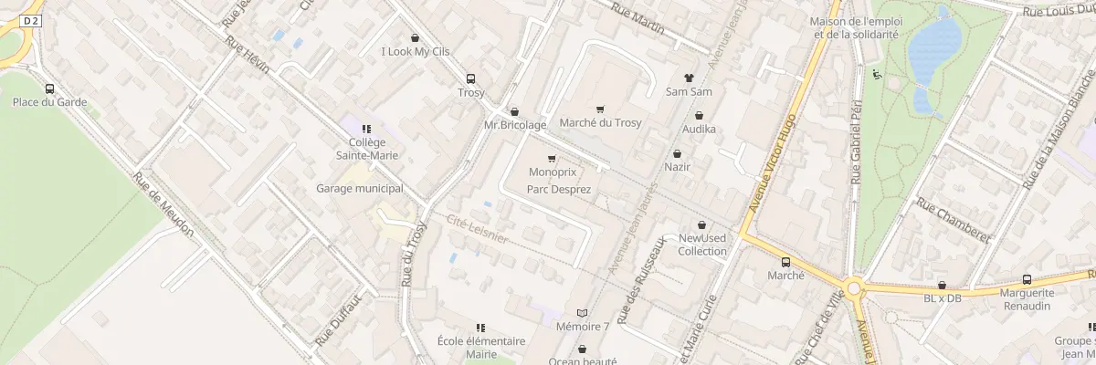 Plan du 27 Rue P Vaillant Couturier à Clamart