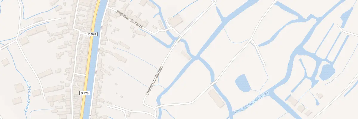 Plan de Imp du Farck à Saint-Omer