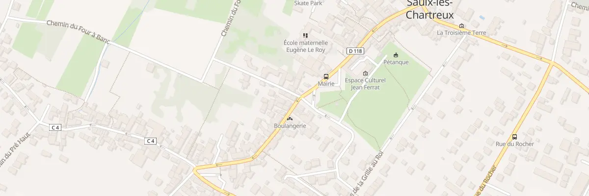 Plan du 72 Rue de la Division Leclerc à Saulx-les-Chartreux
