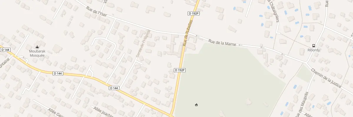 Plan du 38 Rue de Rubelle à Saint-Prix