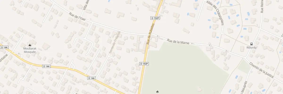 Plan du 36 Rue de Rubelle à Saint-Prix