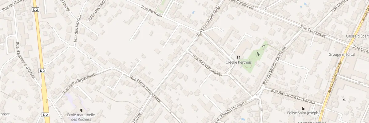 Plan du 56 Rue Emmanuel Sarty à Clamart