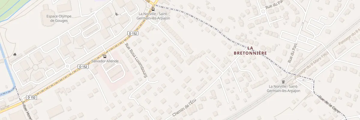 Plan du 14 Rue du Gros Orme à La Norville