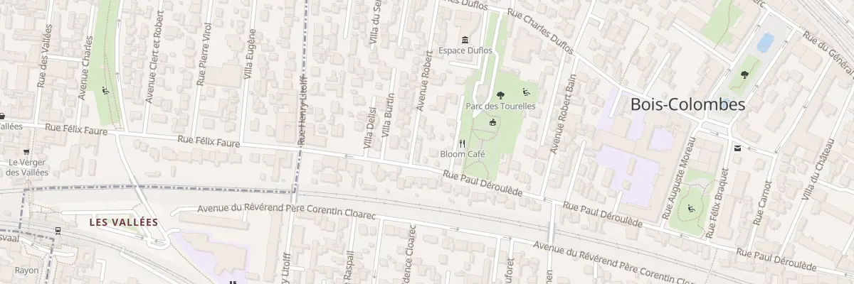 Plan du 110 Rue Paul Déroulède à Bois-Colombes