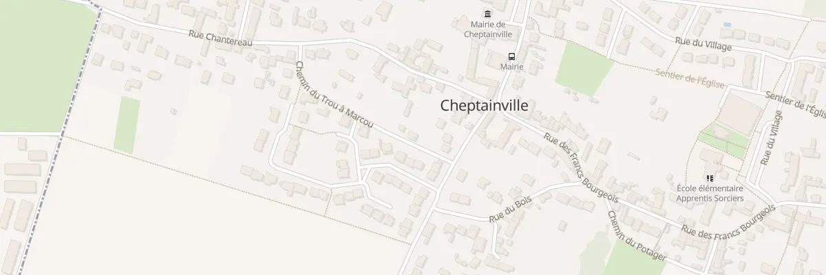 Plan du 7 Che du Trou A Marcou à Cheptainville