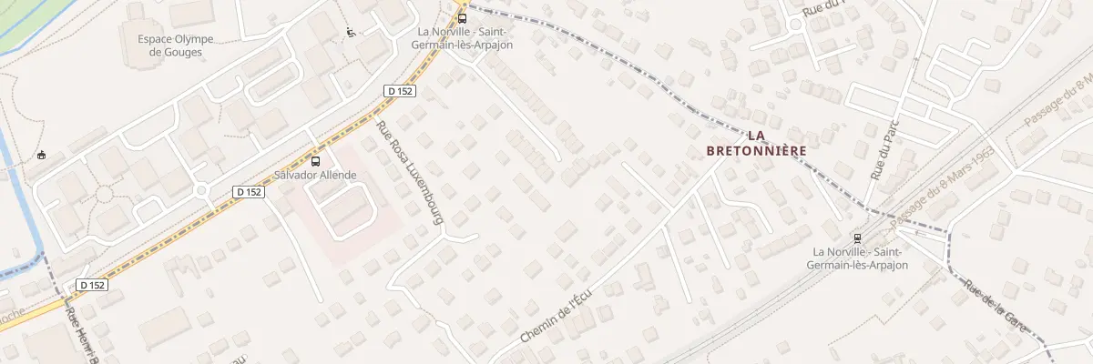 Plan du 16 Rue du Gros Orme à La Norville