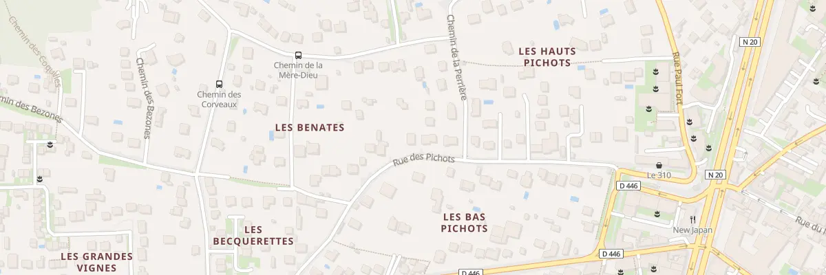 Plan du 36 Rue des Pichots à Montlhéry