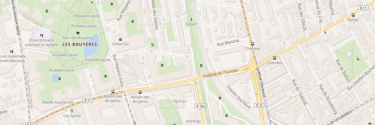 Plan du 5 Rue du Capitaine Guynemer à Bois-Colombes