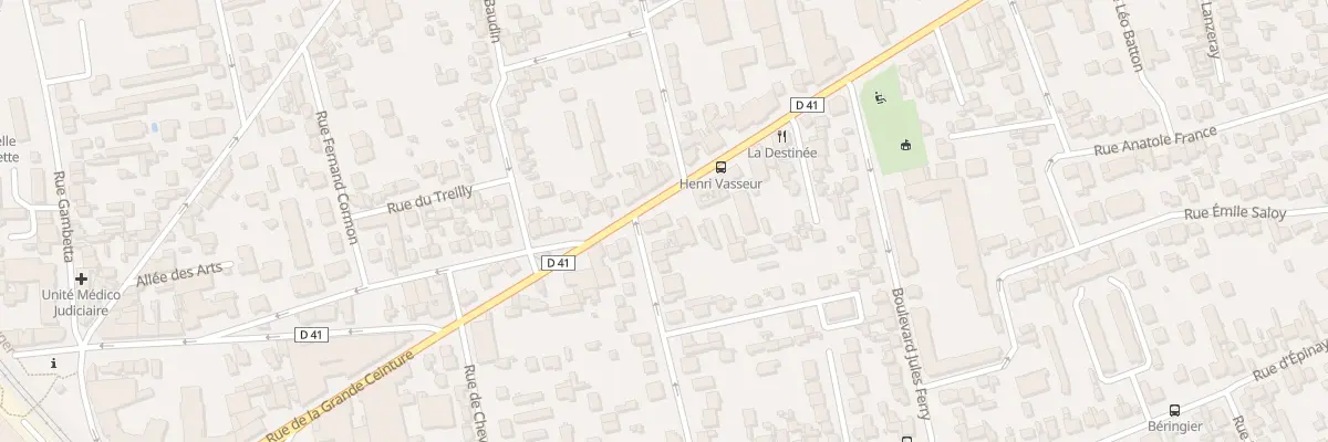 Plan du 58 Av Stalingrad à Argenteuil