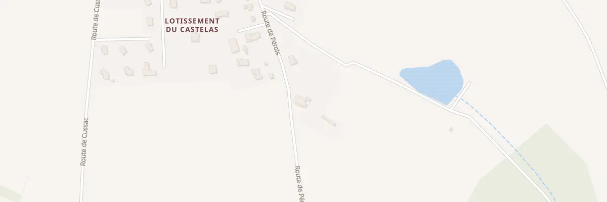 Plan du 43 Rte de Pérols à Saint-Grégoire