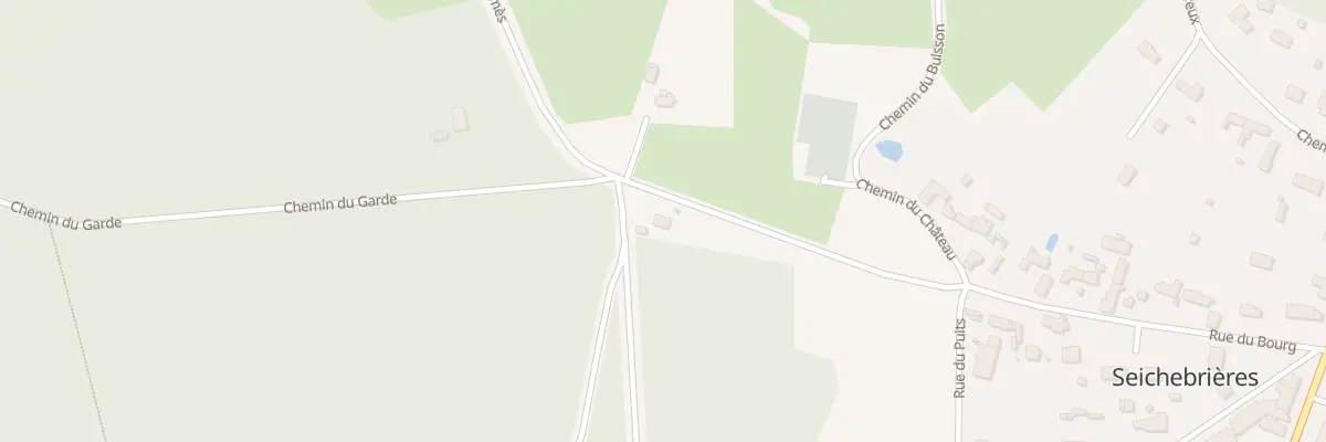 Plan du 5019 Le Chateau à Seichebrières