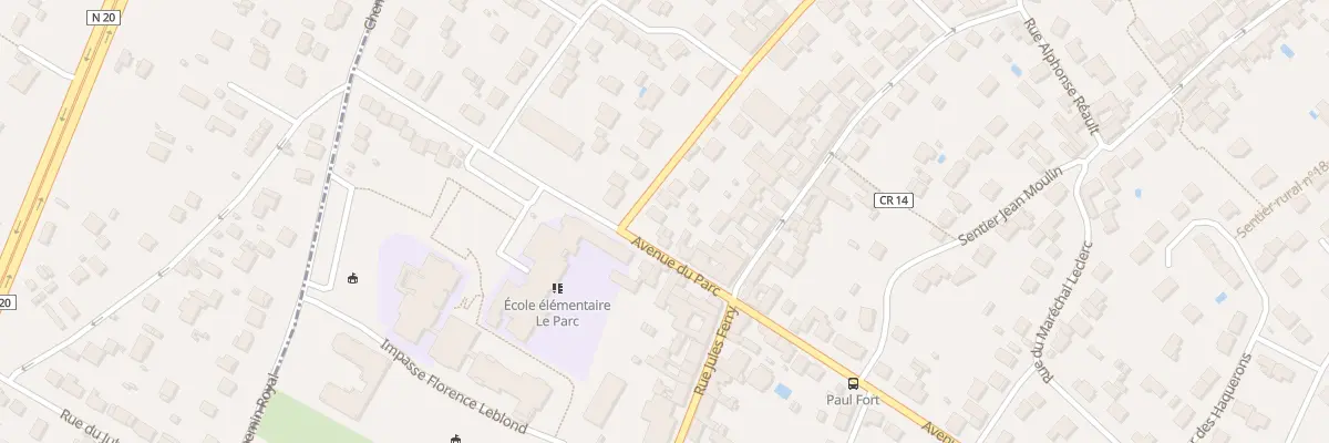 Plan du 47 Rue du Maréchal Joffre à Leuville-sur-Orge