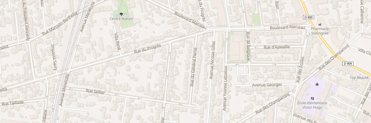 Plan du 23 Rue du Général Ferrié à Colombes