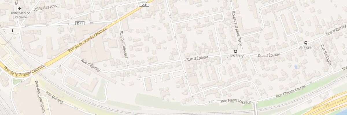 Plan du 33 Rue d’Epinay à Argenteuil