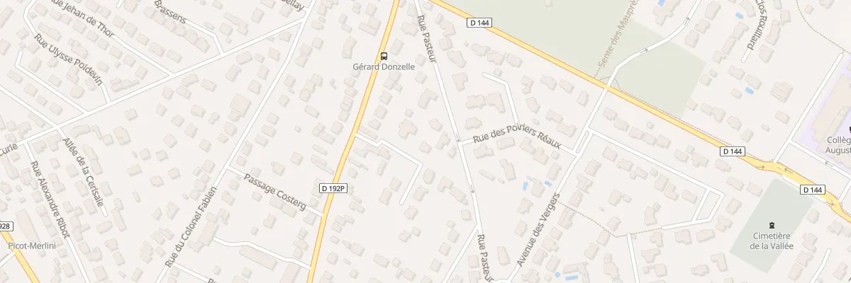 Plan du 61 Rue Pasteur à Saint-Prix