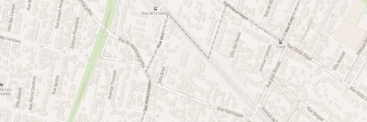 Plan du 82 Rue du Général Leclerc à Bois-Colombes