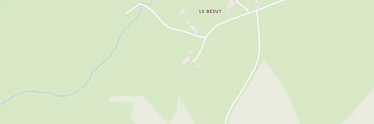 Plan du 14 Le Bézut à Néoux
