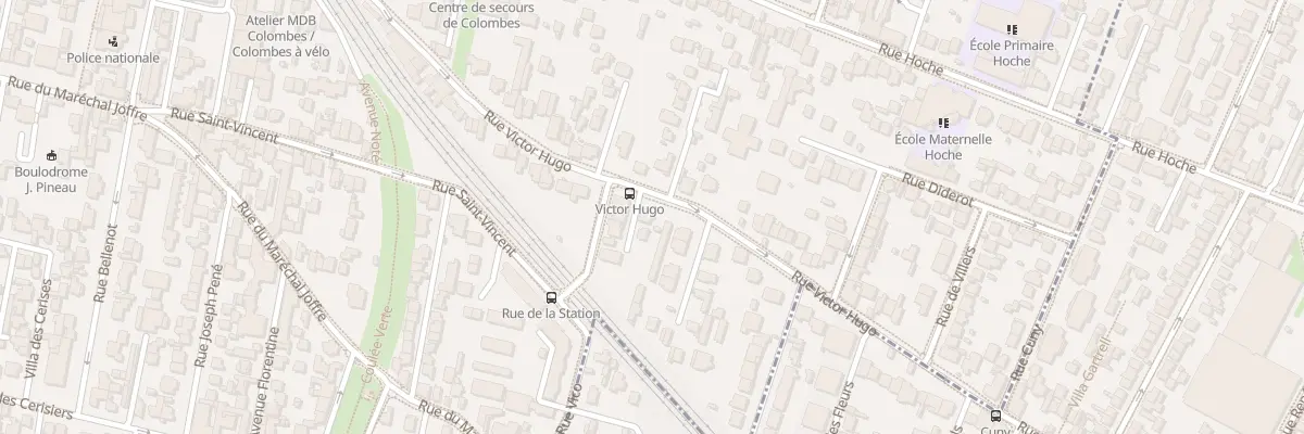 Plan du 44 Rue Victor Hugo à Colombes