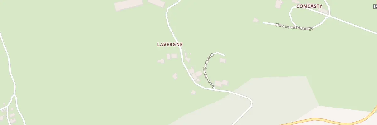 Plan du 5134 Lavergne à Boisset