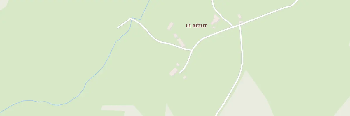 Plan du 12 Le Bézut à Néoux