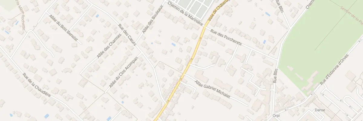Plan du 55B Rue Jean Jaurès à Verrières-le-Buisson