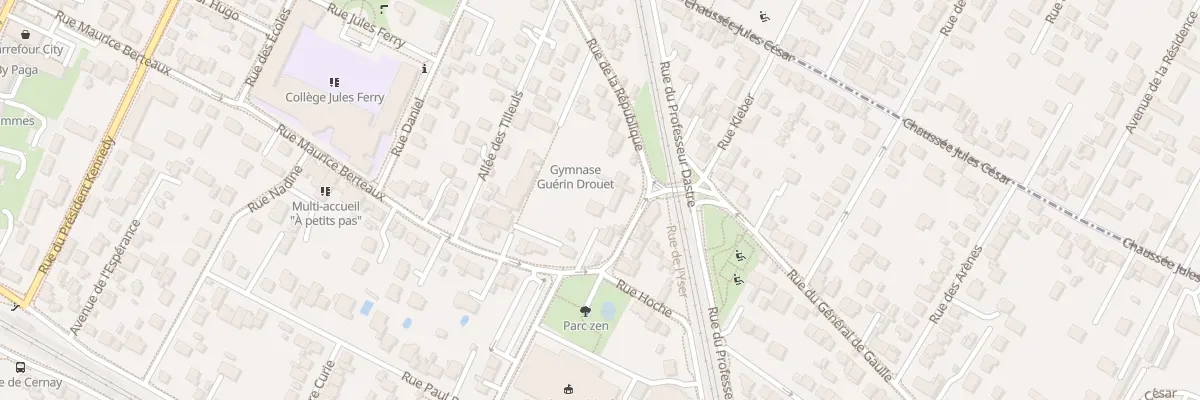 Plan du 43B Rue Maurice Berteaux à Ermont