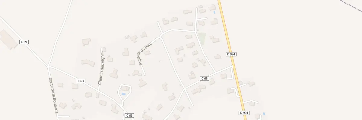 Plan du 13 Che des Bosquets à Anglars-Saint-Félix