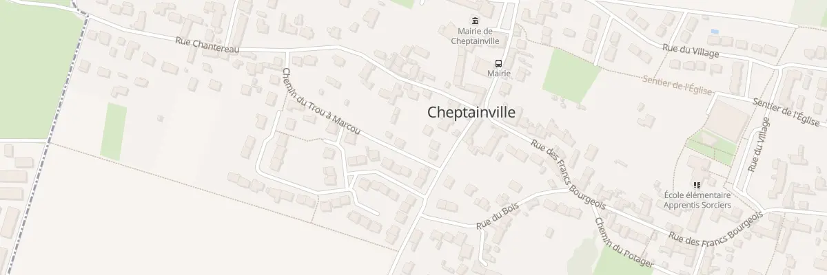 Plan du 10 Rue des Bois Blancs à Cheptainville