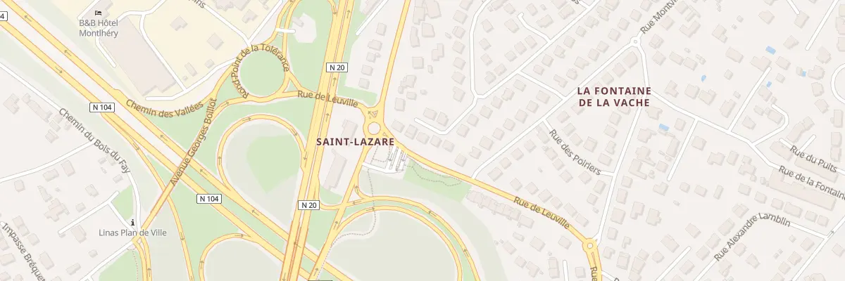 Plan du 55 Rue Pasteur à Linas