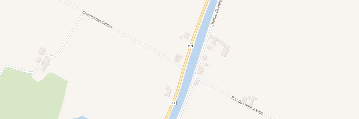 Plan du 680 Rte de Watten à Looberghe