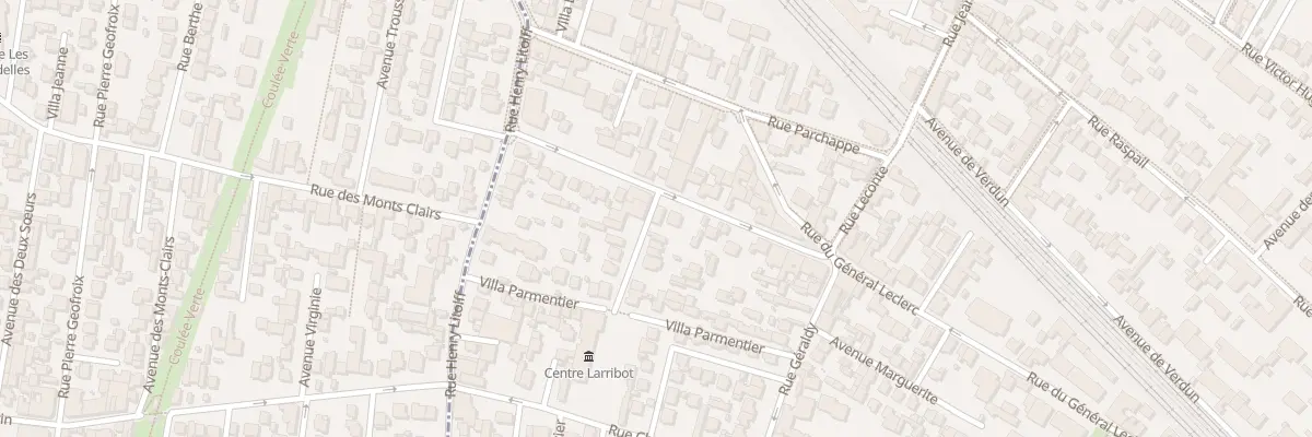 Plan du 17 Av Gambetta à Bois-Colombes