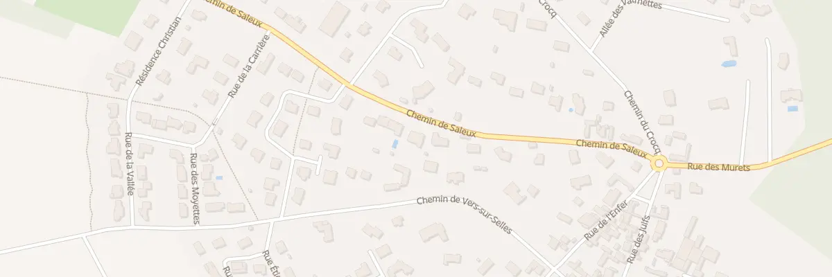 Plan du 7 Che de Saleux à Dury