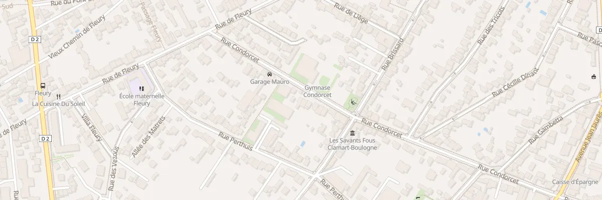 Plan du 69 Rue Condorcet à Clamart