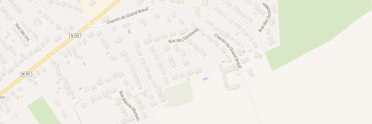 Plan du 9 Rue des Gentianes à Saint-Florent-sur-Cher