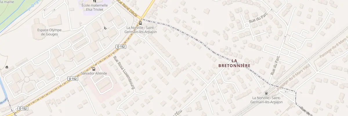 Plan du 25 Rue du Gros Orme à La Norville