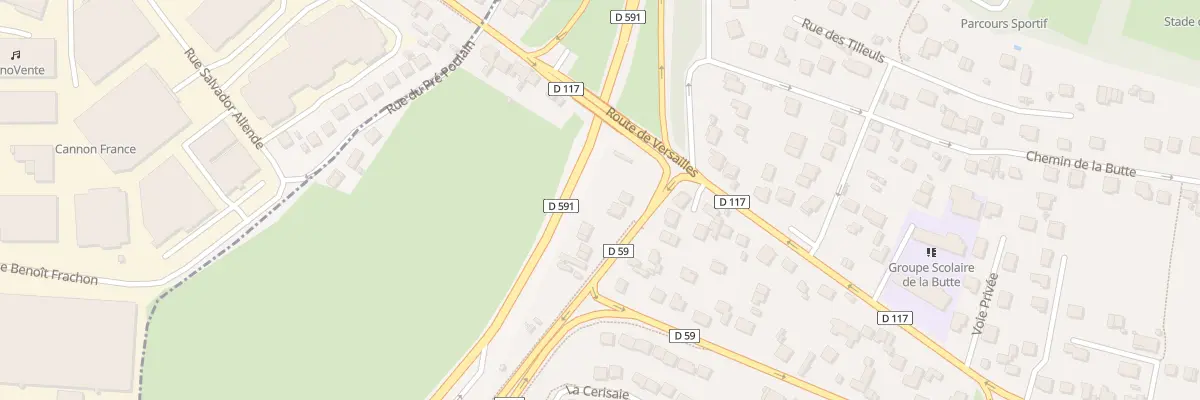 Plan du 6 Rue de la Bretèche à Champlan