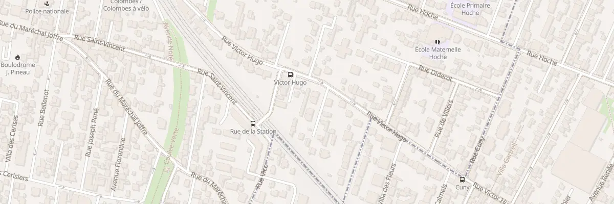 Plan du 48 Rue Victor Hugo à Colombes