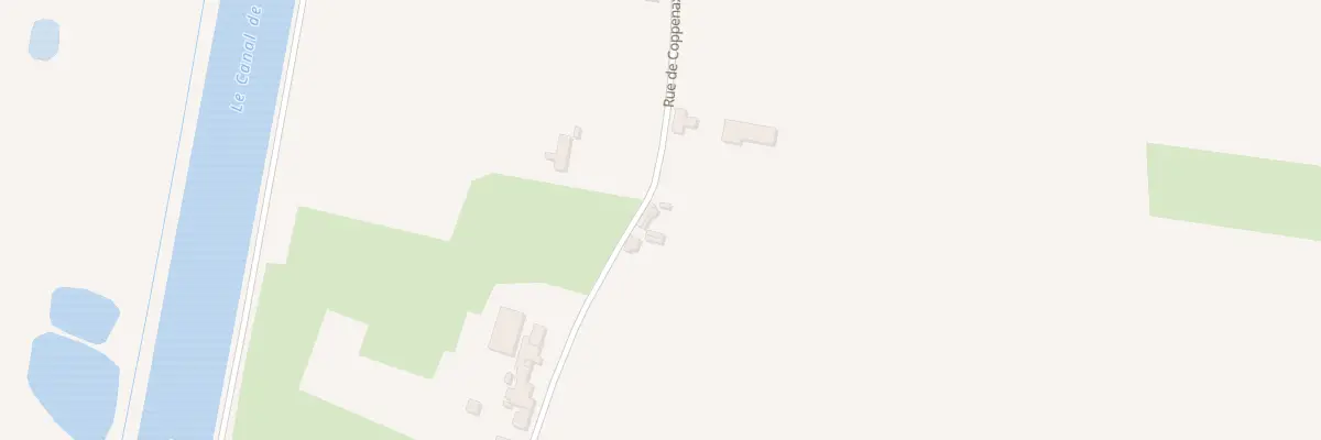 Plan du 1708 Rue de Coppenaxfort à Looberghe