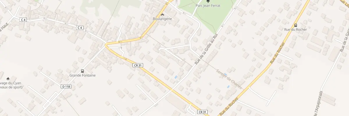 Plan du 50B Rue de la Grille au Roi à Saulx-les-Chartreux