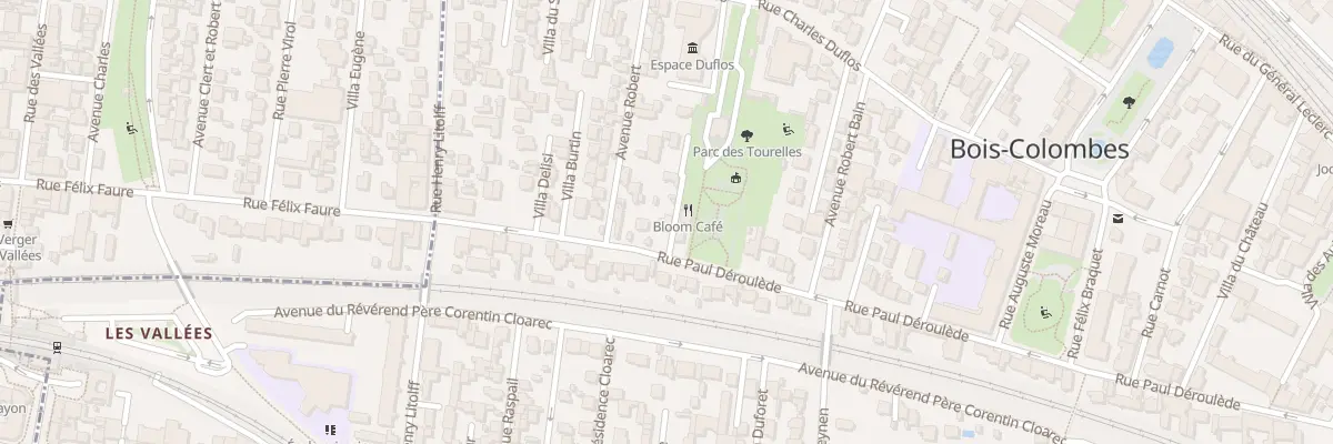 Plan du 104 Rue Paul Déroulède à Bois-Colombes