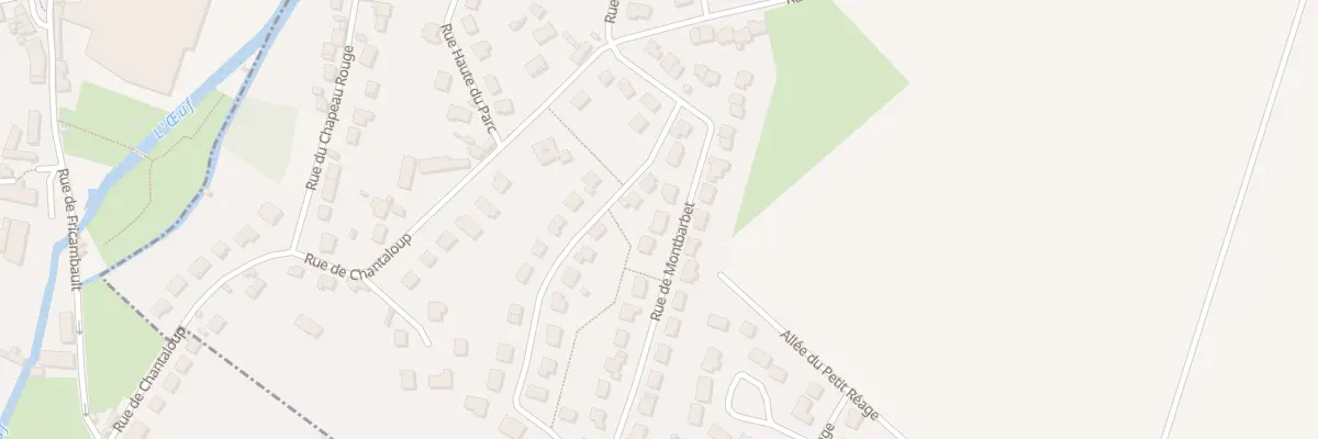 Plan du 19 Rue de Montbarbet à Dadonville