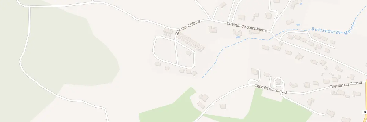 Plan du 8 Rue des Sauges à Roullens