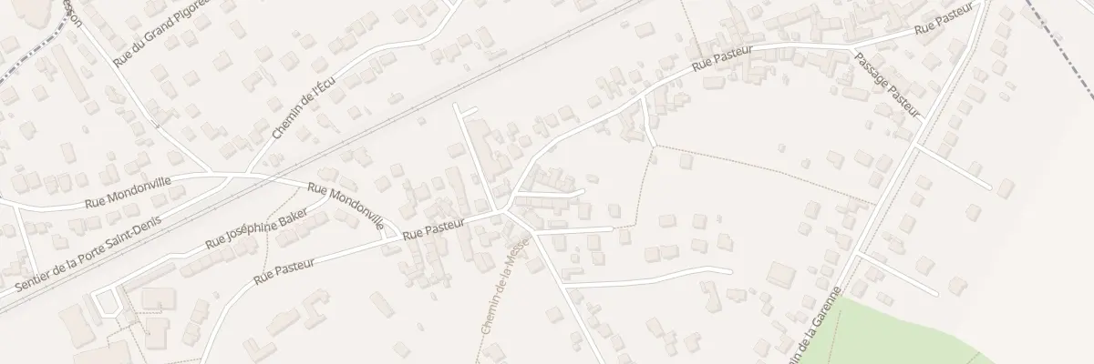 Plan du 20 Rue Pasteur à La Norville