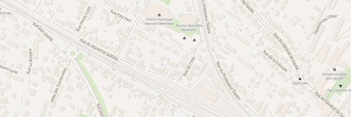 Plan du 7 Rue de l’Yser à Ermont