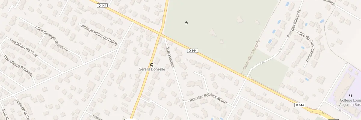 Plan du 88 Rue Pasteur à Saint-Prix